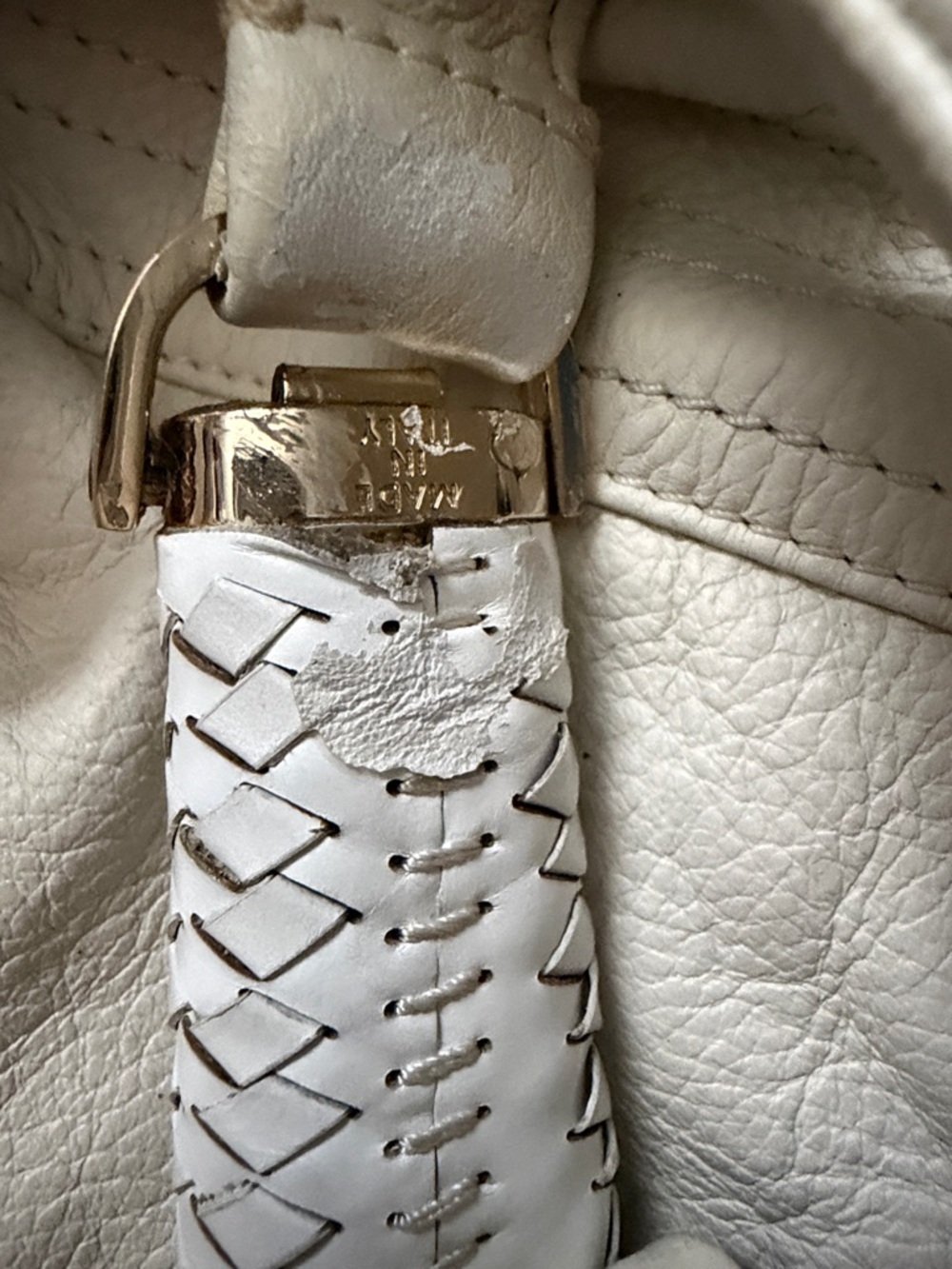 Fendi Spy White Leather Purse 👜. Made in Italy. - Picture 12 of 12